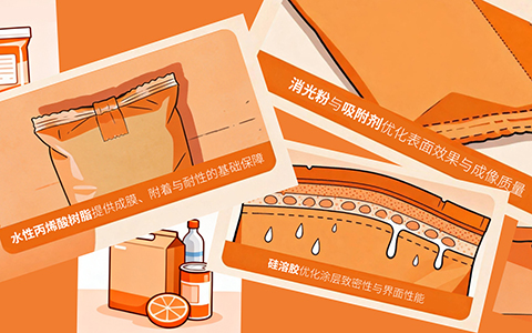 凌玮科技油墨应用领域的产品组合